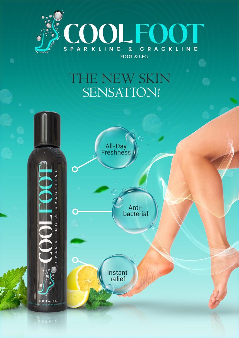 CoolFoot aerosols, 200ml